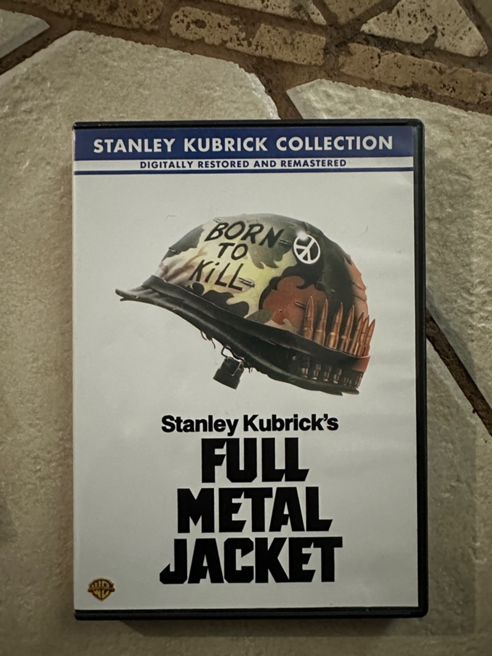 Stanley Kubrick Collection - Full Metal Jacket DVD - White, Blue, Green